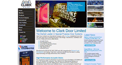 Desktop Screenshot of clarkdoor.com